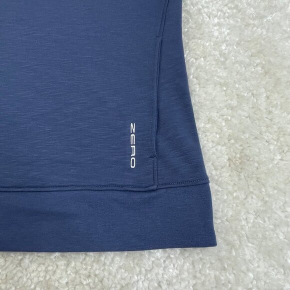 Zero Restriction Jayne Crew Neck Sweatshirt Navy Blue - Picture 4 of 6